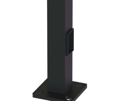 Straight Steel Square Pole (SSS)